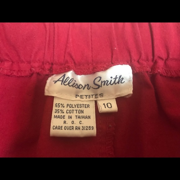 Vintage Allison Smith Petites Size 10 Pink Skirt - Picture 8 of 14